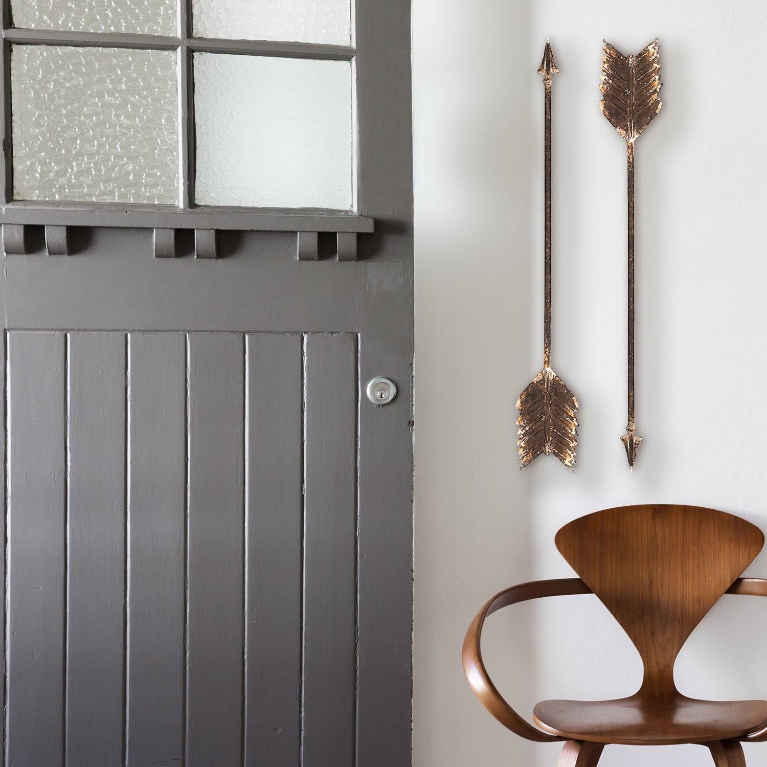 Metal Arrow Wall Decor